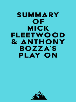 cover image of Summary of Mick Fleetwood & Anthony Bozza's Play On